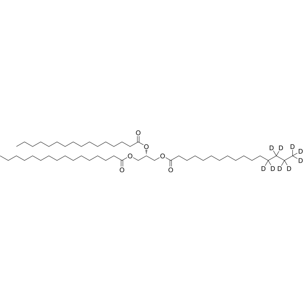 Propane-1,2,3-triyl tripalmitate-d9 2738376-70-8